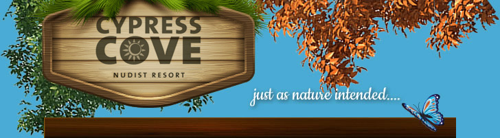 Cypress Cove - as nature intended...