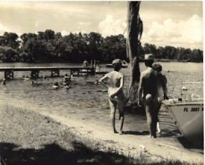 Cypress Cove lakefront in 1961