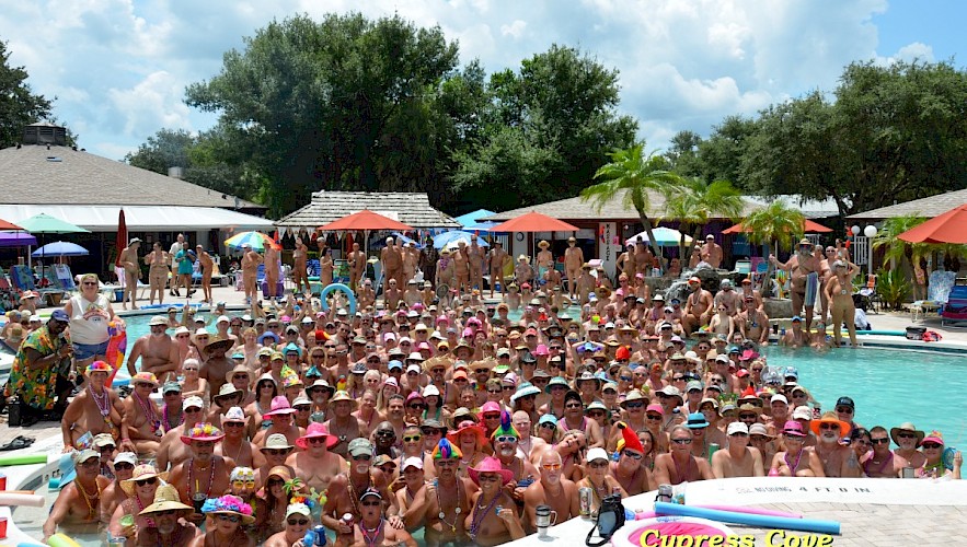 Big Annual Events | Cypress Cove Nudist Resort
